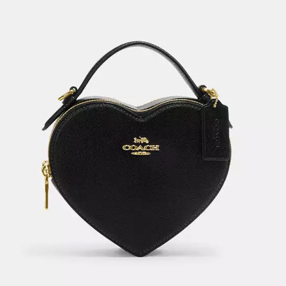 NWOT COACH Heart Crossbody Purse